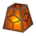 thumbnail image 2 of Meyda Tiffany 27880 Diamond Craftsman 5" Tall Lamp Shade - MultiColor, 2 of 4