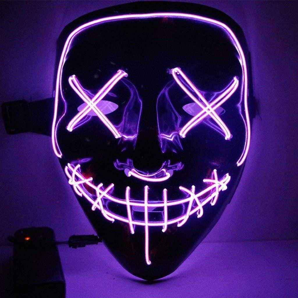 Multicolor PVC Scary Halloween LED Light up Mask Cosplay, 100 Gms, 1 at Rs  304/unit in Gurgaon