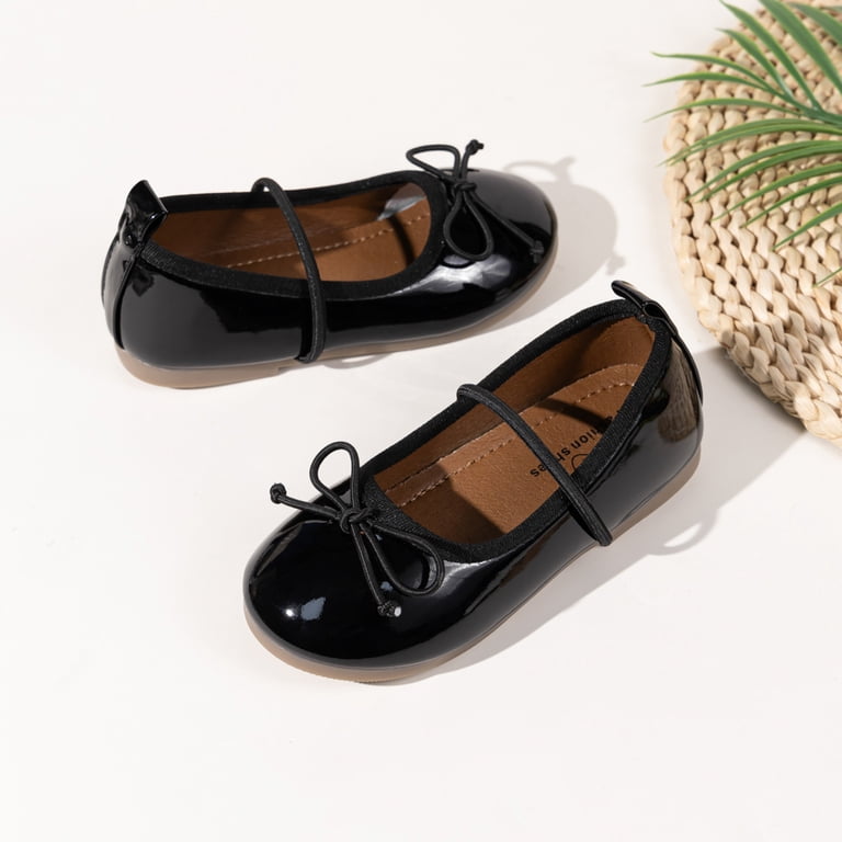 black dress shoes toddler girl 817 Lady Plat main image 0