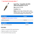 thumbnail image 2 of Spark Plug - Compatible with 2005 - 2008 Ford Expedition 5.4L V8 2006 2007, 2 of 2