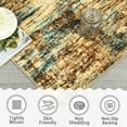thumbnail image 3 of ZACOO 10x13 Area Rug Extra Large Machine Washable Rug for Living Room Modern Abstract Accent Rug, Brown, 3 of 7
