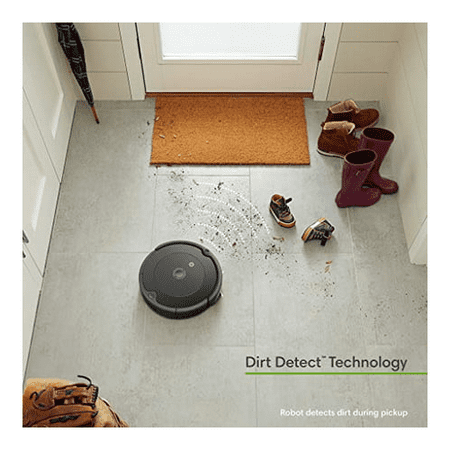 iRobot - Roomba 694 Wi-Fi Connected Robot Vacuum - Charcoal Grey