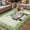 Green, variant on Spring Easter Outdoor Rug for Patio/Deck/Porch, Non-Slip Large Area Rug 4 x 6 Ft, Easter Eggs Bunny Truck Botanical Green Plaid Indoor Outdoor Rugs Washable Area Rugs, Camping Rug Carpet Runner