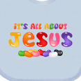 thumbnail image 4 of Inktastic Jelly Bean Jesus Boys or Girls Baby Bib, 4 of 4