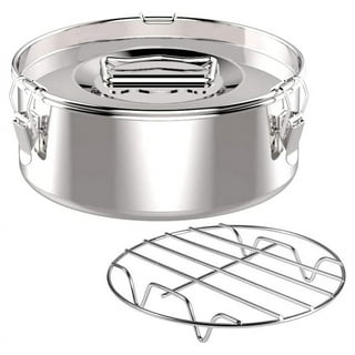 1.5QT Stainless Steel Flan Mold Cake Baking Pan for 6QT 8QT