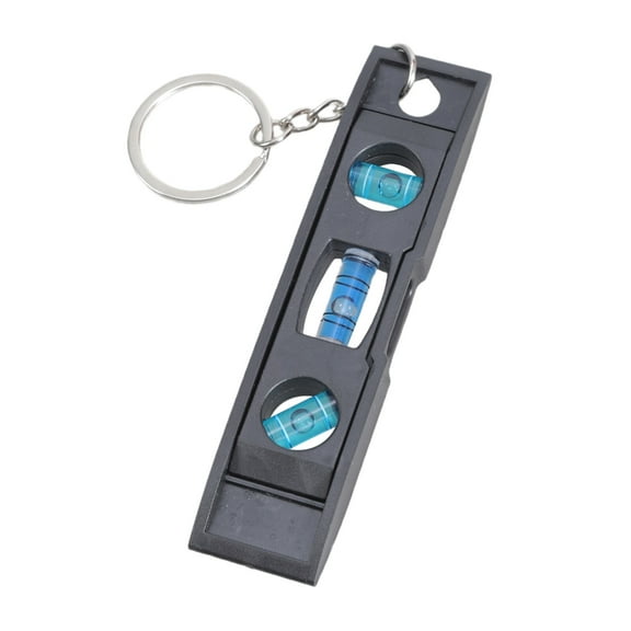 Zeiwohndc Lightweight Magnetic Level Ruler Keychain for Quick Measurements Everyday Tasks