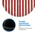 thumbnail image 5 of Retro America Flag Small Round MousePad for Wireless Computer Laptop, Office Desk Accessories 7.9 x 7.9 inch, 5 of 6