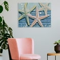 thumbnail image 3 of Starfish Wall Decor for Home - Coastal Style Canvas Wall Art Ready To Hang - Perfect Gift for Various Occasions 16x12in, 3 of 6