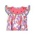 thumbnail image 5 of Girls Dress Fruit Watermelon Summer Holiday Cute Beach Casual Cotton 5 Years, 5 of 8