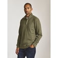 thumbnail image 4 of Chaps Men’s and Big Men’s Seacoast Cabin Quarter Zip Sweater, Sizes S-2XL, 4 of 6