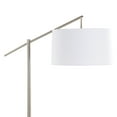 thumbnail image 3 of Grandview Gallery 69” Task Floor Lamp w/ Shade for Living Room, Study and More (Brushed Nickel), 3 of 5