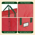 thumbnail image 3 of Elf Stor Set of 2 Christmas Tree Storage Bags for 7.5 FT Artificial Trees, 3 of 6