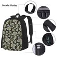 thumbnail image 3 of Balery Skull with Dollar Mochila escolar 3 en 1 para niños: mochila resistente con lonchera térmica y estuche para lápices. Mochila escolar para niños y niñas., 3 of 7