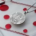 thumbnail image 5 of Picturesongold.Com Saint Arnold Soissons Medal Necklace Pendants Adult-1 in Quarter-14K White Gold, 5 of 7