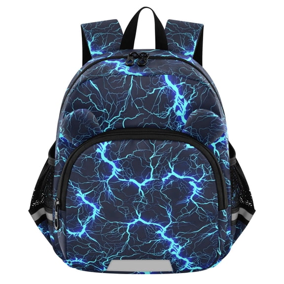 ALAZA Blue Lightning Mini Backpack School Bookbag Age 3-7 Medium