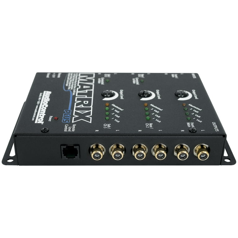 Free Shipping! AudioControl Matrix Plus 6 Channel 13 Volt