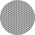 thumbnail image 1 of Ahgly Company Machine Washable Indoor Round Transitional Carbon Gray Area Rugs, 5' Round, 1 of 7