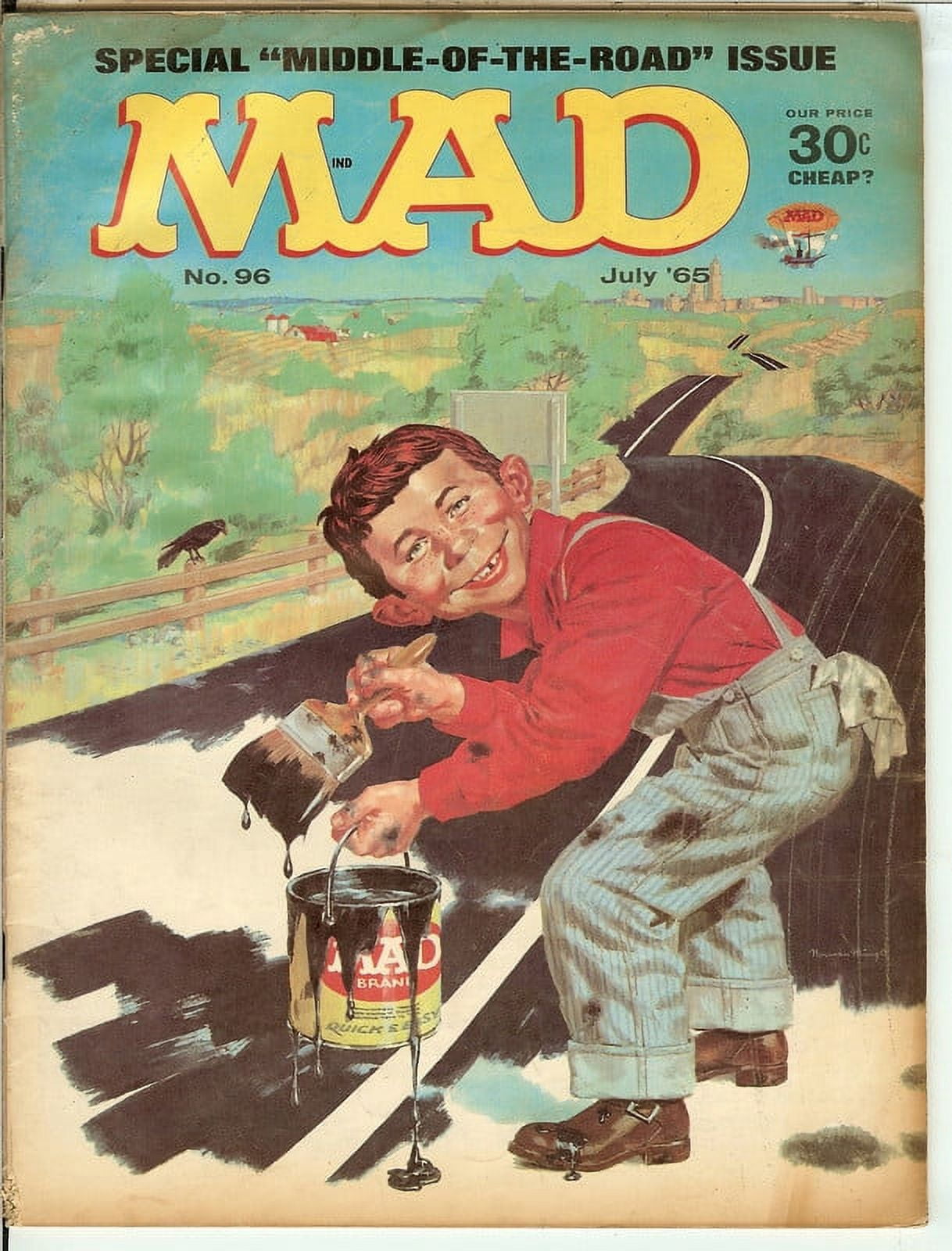 MAD Magazine #96 July 1965 (POOR Condition)