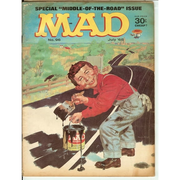 MAD Magazine #96 July 1965 (POOR Condition)