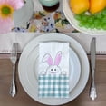 thumbnail image 6 of Cheapark 16 Piece Easter Bunny Paper Napkins Colorful Disposable Napkins for Party Dinner and Spring Holiday Celebration Tableware, 6 of 6