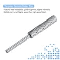 thumbnail image 4 of Unique Bargains 3mm Shank 6mm Cutting Dia Double Cut Cylinder Tungsten Carbide Rotary Files, 4 of 5