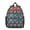 Geometric Diamond Black, variant on Geometric Diamond Beige Pattern Backpack for School, Cute School Bag with Adjustable Shoulder Straps and Padded Back, 13.8"x11.4"x6"
