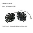 thumbnail image 4 of 1Pair FDC10H12S9-C RTX 2060 SUPER 2070 GTX1660 Ti Cooling Fan for ASUS GTX 1660 1660Ti DUAL EVO OC, 4 of 5