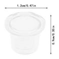 thumbnail image 3 of Eyelash Ink Cups Dye Containers Lash Extension Tools Reusable Disposable 100 Pack, 3 of 5