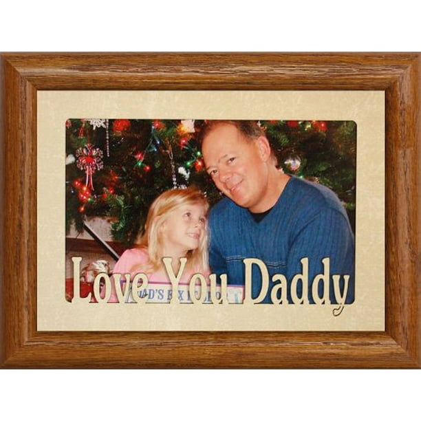 Love You Daddy Landscape Picture Frame Holds A 4x6 Or Cropped 5x7 Photo Wonderful Gift For Dad From A Son Daughter Or Kids Fruitwood Walmart Com Walmart Com Love You Daddy Landscape Picture Frame Holds A 4x6 Or Cropped 5x7 Photo Wonderful Gift For Dad From A Son Daughter Or Kids Fruitwood Walmart Com Walmart Com