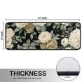 thumbnail image 5 of Kitchen Rugs Sets Of 2,Pioneer Flower Floral Print Pattern Anti Fatigue Kitchen Mat Rugs Non Slip Washable,Decorative Kitchen Floor Mats for Kitchen,Sink,Laundry,17"x47"+17"x47", 5 of 5