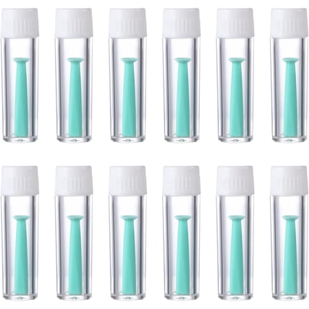 10 Pack Contact Lens Remover,Plunger Suction Cup for Scleral Lenses,Plunger Suction Cup Eye Contact Remover,Hard Contact Lens Applicator,Contact Lens Inserter Tools (Green)