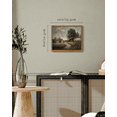 thumbnail image 2 of Drsoum Vintage Landscape Wall Art Classical Painting Countryside Room Decor - 8x10in Natural Framed, 2 of 6