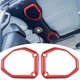 thumbnail image 1 of Cubierta de Altavoz de Techo LAIKOU ABS para Jeep Wrangler JL JLU & Gladiator JT 2018-2021 Rojo, 1 of 3
