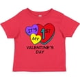 thumbnail image 3 of Inktastic 1st Valentine's Day Hearts Boys or Girls Baby T-Shirt, 3 of 5