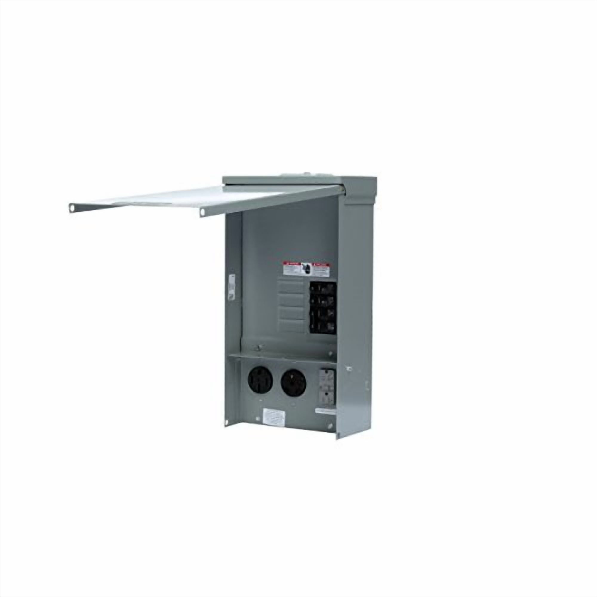 Siemens Power Outlet Panel With Receptacles, Unmetered, Surface Mount, 125 Amp Main Lug, 14-50R, Tt30R, 5-20R2Gfi