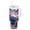 Beautiful Wooden Chalet, variant on 40 oz Insulated Stainless Steel Tumbler Double Wall Stainless Steel Tumbler with 2-Way Drinking Beautiful Wooden Chalet