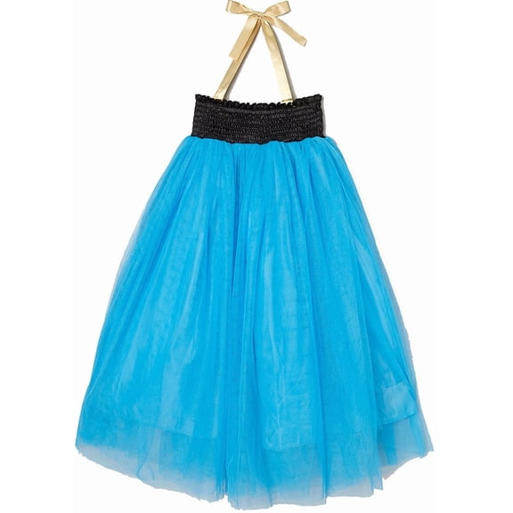 Wenchoice Blue & Black Princess Dress Girl's M(3T-4T)