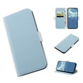 thumbnail image 1 of for iPhone 13 Pro Max 6.7 Inch Wallet Case, Candy Colors Durable PU Leather Shockproof Card Slots Holder Folio Purse Case with Kickstand Magnetic Clasp Bracket Flip Cover for iPhone 13 Pro Max,Blue, 1 of 10