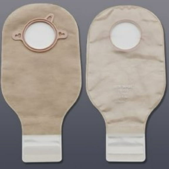Ostomy Pouch New Image 2 3/4" Two-Piece System 12" Length Drainable #18004
