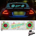 thumbnail image 1 of Pgyong Clearance Car Rear Window Voice-Controlled Music Light Sticker- RGB LED Car Interior Ambient Lamp with Bluetooth Sync,USB Powered Decorative Lighting for Vehicles, 1 of 5