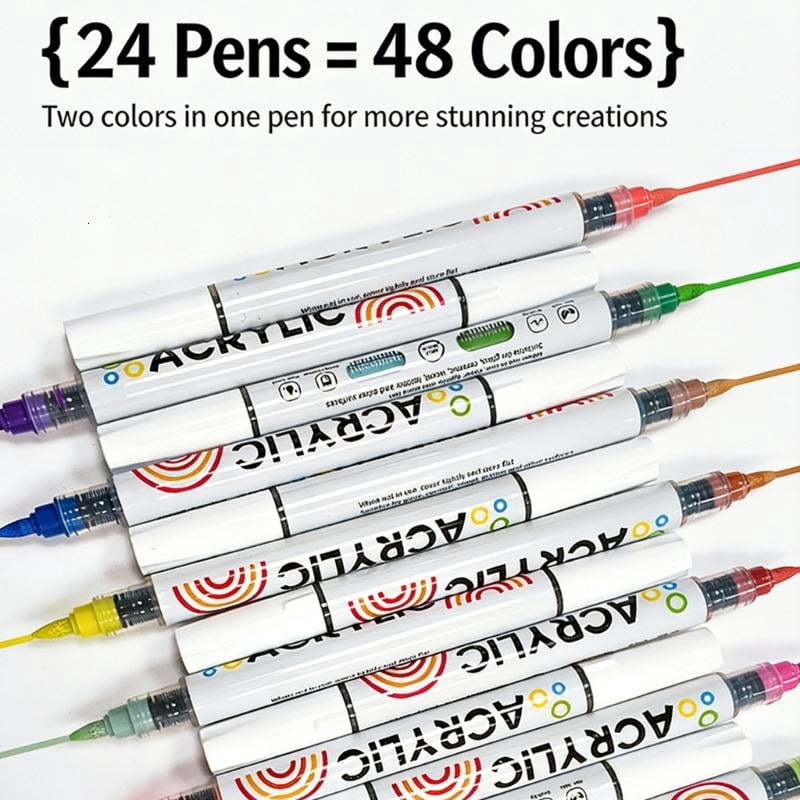 CEORPER Portable Roll Up Marker Case Contains Artist Grade Coloring Pens For Travel