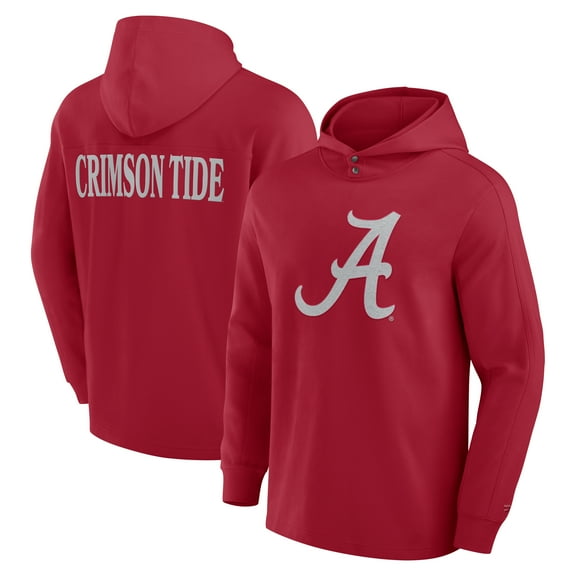 Men's Fanatics Crimson Alabama Crimson Tide Blaze Tri-Blend Pullover Hoodie