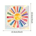 thumbnail image 3 of Danhjin Pv C Stickers Christmas Colorful Sun Statics Film Removable Waterproof Decorative Sticker Christmas Decorations, 3 of 7