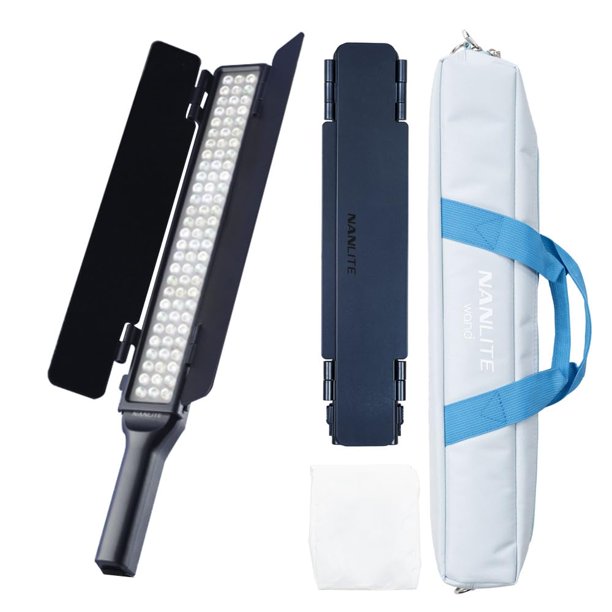 Luz de Video LED RGB NANLITE Wand 30W Bicolor con Control por App