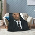 thumbnail image 7 of Jasons Actors Statham Blanket Throw Blankets Ultra Soft Flannel Lightweight Throws for Couch, Bed,All Seasons Use50"x40", 7 of 7
