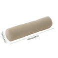 thumbnail image 6 of Gallickan Round Body Pillow, Removable Washable 24x6 Inch Leg Support Pillow, Comfortable for Side Sleeping and Sofa Bed, Great for Living Room Home Relaxation, Khaki, 6 of 6