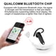 thumbnail image 3 of Auricular Bluetooth V5.0, inalámbrico, manos libres, 24 horas de conducción, 60 días de tiempo de espera, para iPhone, Android, conductor de camión, 3 of 5