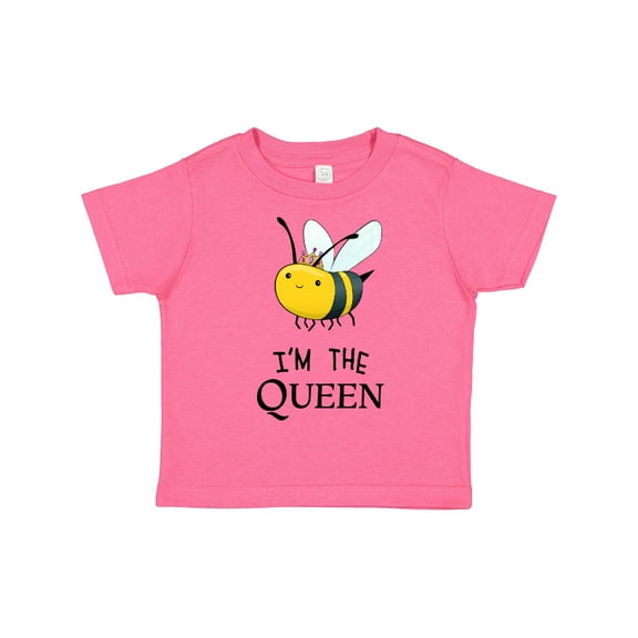 Inktastic I'm the Queen Cute Queen Bee Boys or Girls Toddler T-Shirt