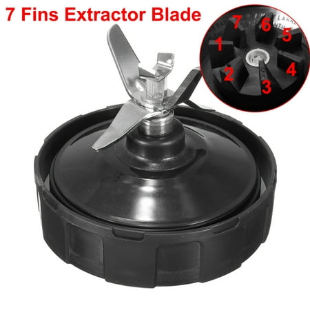 7Fin Blade For NUTRI NINJA Blender Juicer Extractor BL487, BL488W, BL490, BL491, BL492, BL492W &