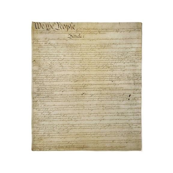 CafePress - Constitutionfull Throw Blanket - Soft Fleece Throw Blanket, 50"x60" for All Ages